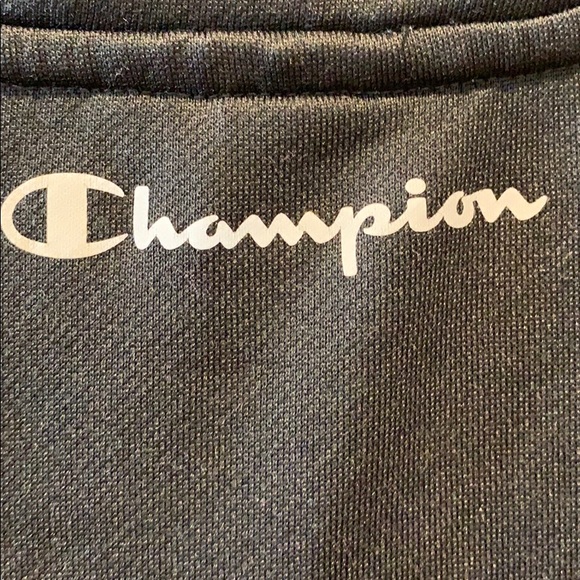 Men’s Black Champion ‘Phys Ed Warm-Up’ Jacket Sz L - Picture 7 of 8